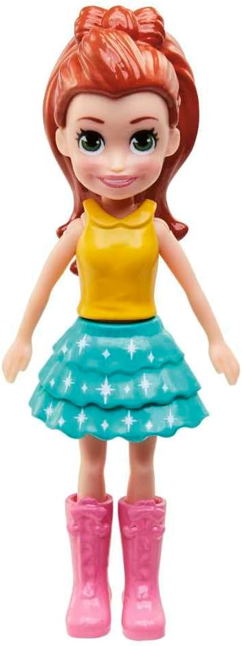 Mattel Polly Pocket - Modna lalka jednorożec (HKV82)