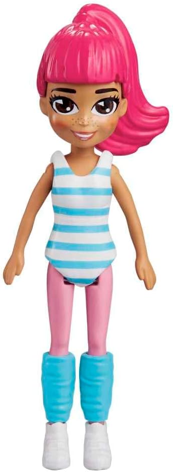 Mattel Polly Pocket - Sportowa modna laleczka (HKV87)