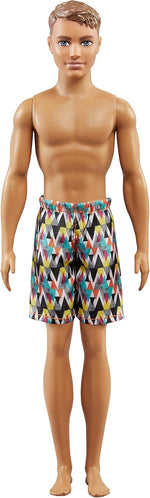 Mattel barbie - Ken w spodniach w kratę (FJF09)