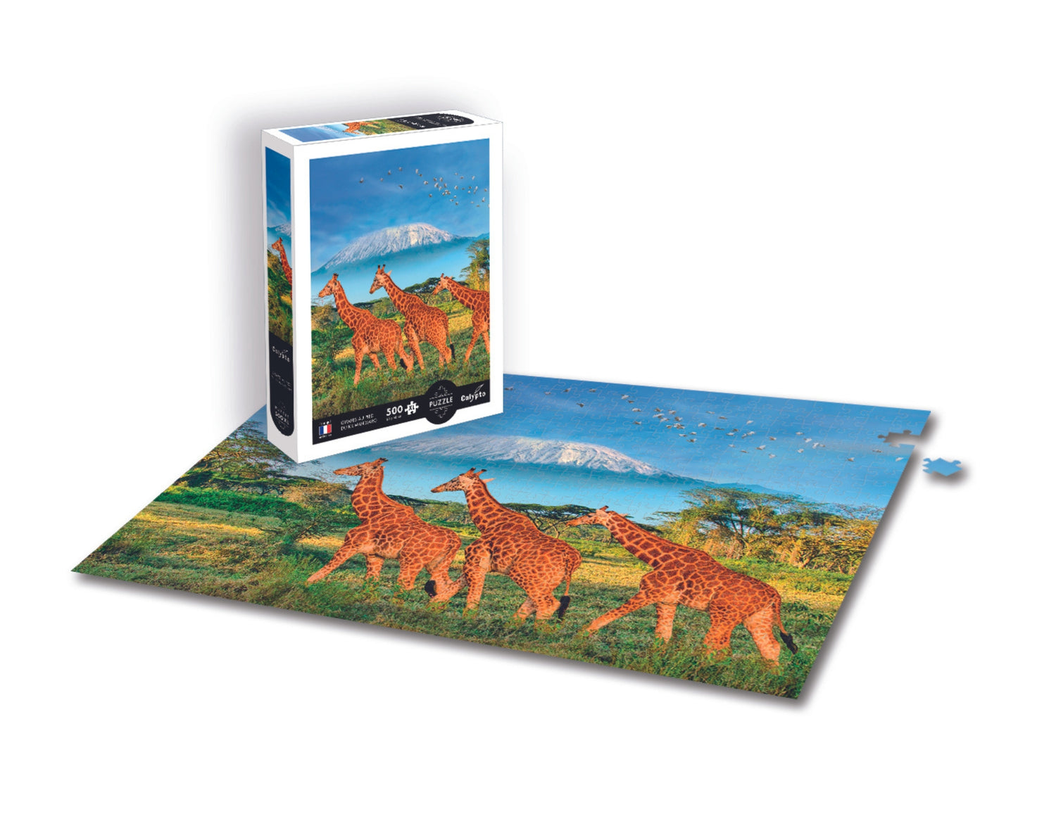 Puzzle 500 sztuk XL - Żyrafa