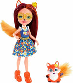 Mattel Enchantimals Mini lalka - Felicity Fox & Flick (FXM71)