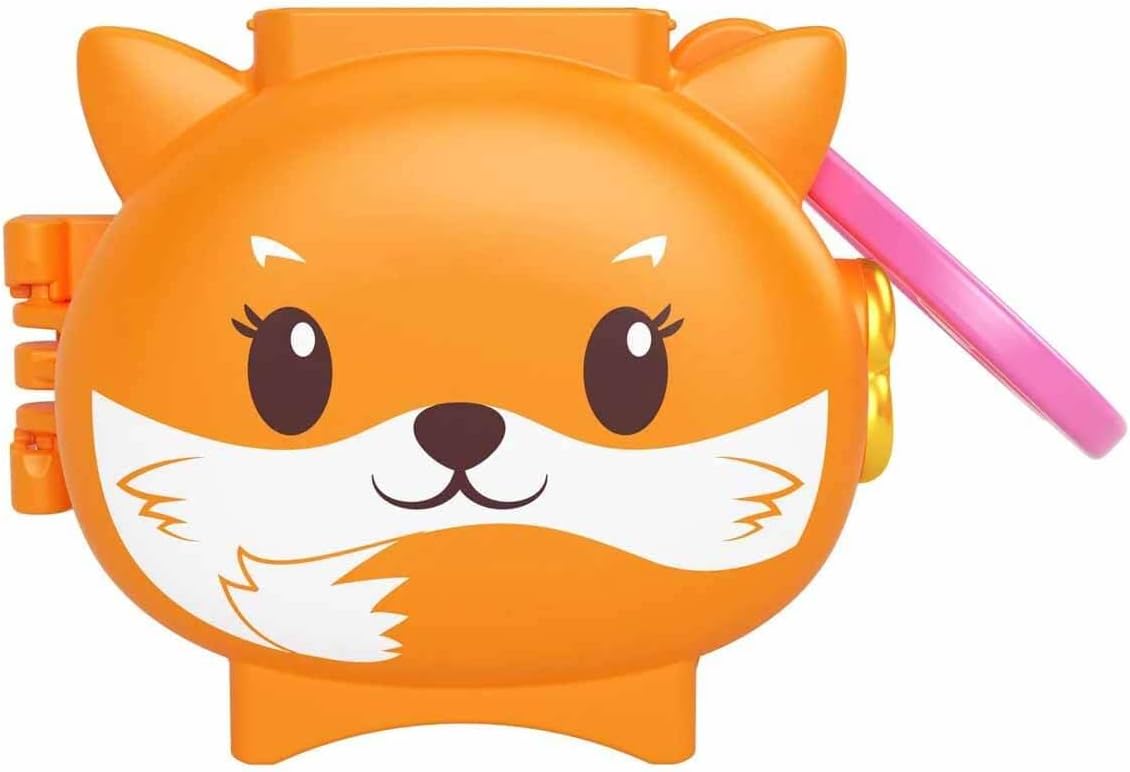 Mattel Polly Pocket Mini - Kompaktowy zestaw do zabawy z lisem (HRD39)