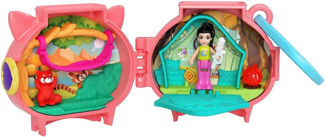 Mattel Polly Pocket Mini - Kompaktowy zestaw z popielicą (HKV49)