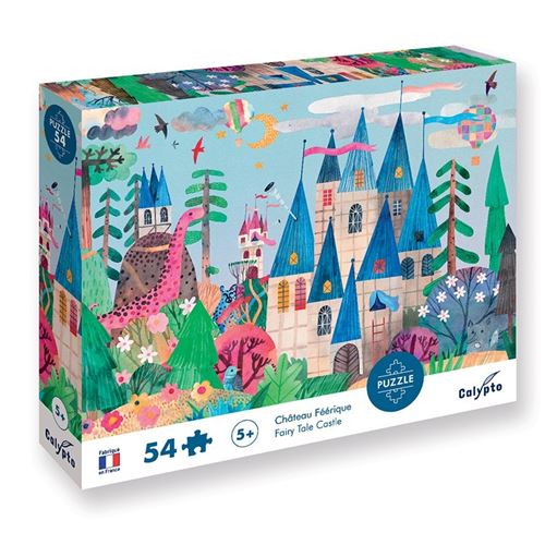 Puzzle 54 sztuk - Magiczne miasto nowa wersja