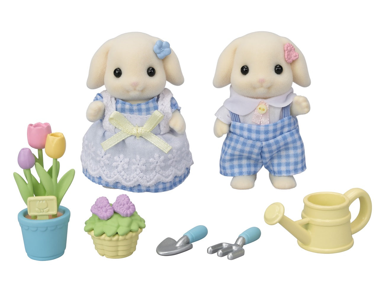 Zestaw do ogrodnictwa kwiatowego - Siostrzyczka i braciszek Flora Rabbit
