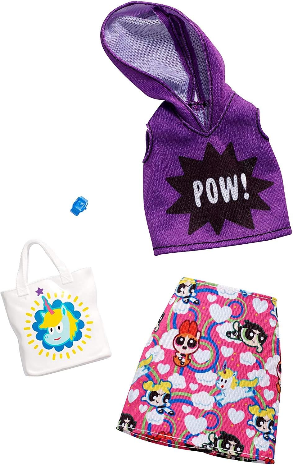 Mattel Barbie Komplet Wygląd Powerpuff Girls (FXK68)