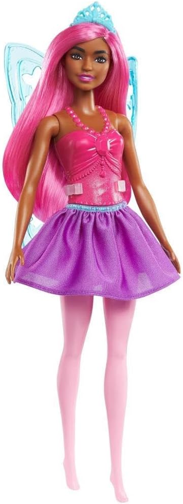 Mattel Barbie Willa Baletnica - Lalka z Fioletowymi Włosami i Ciemniejszą Karnacją (GXD60)