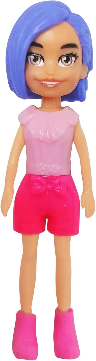 Mattel Polly Pocket - Szafa na ubrania modowe z motywem kotka (HKW07)