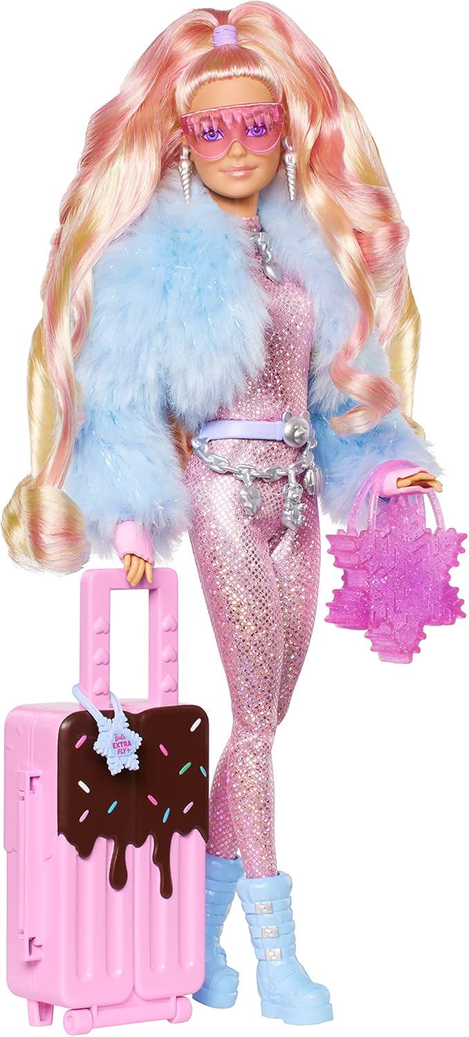 Mattel Barbie: Extra Fly - Lalka w zimowym modnym stylu (HPB16)