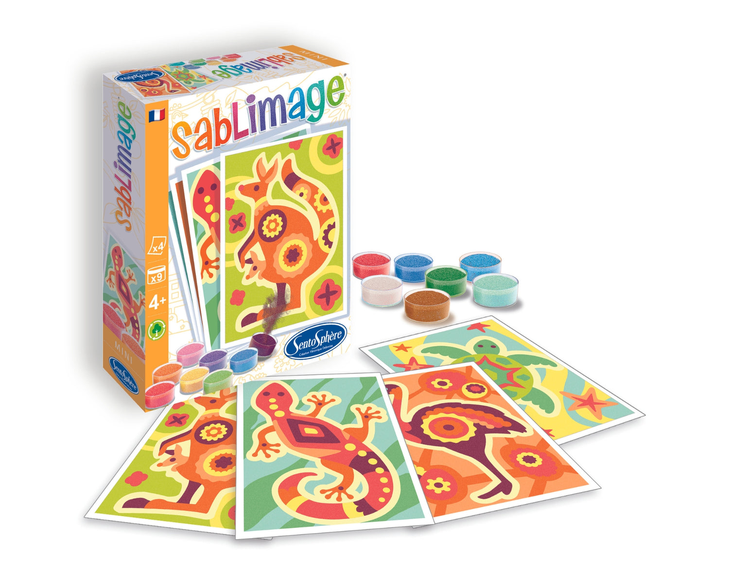 Sablimage Mini, rysowanie piaskiem - Zwierzęta australijskie