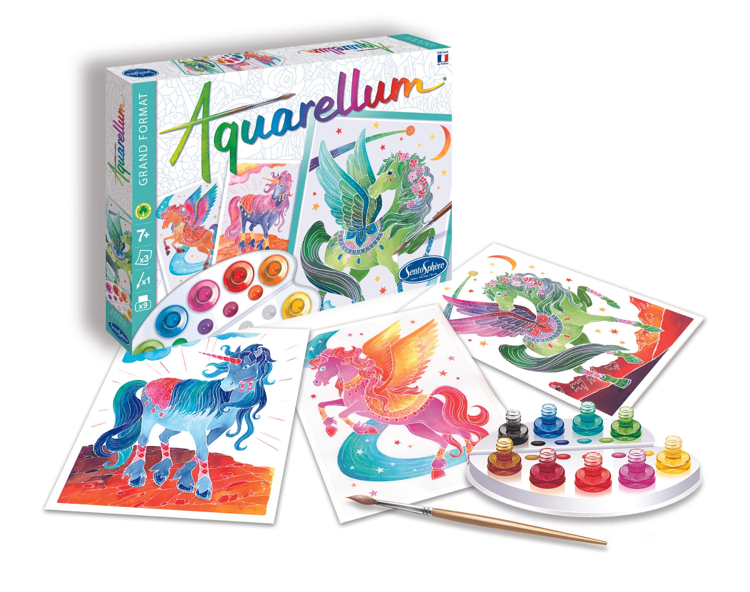 Aquarellum - Jednorożce i pegazy