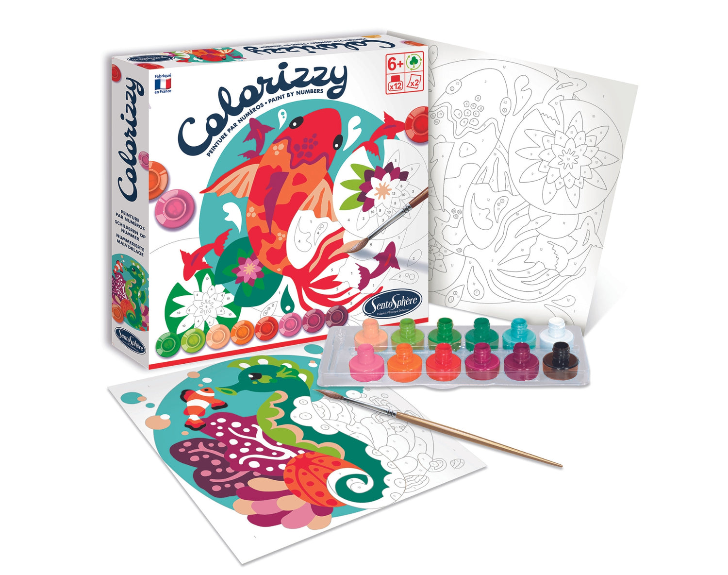 Colorizzy Malowanie po numerach Dno morskie