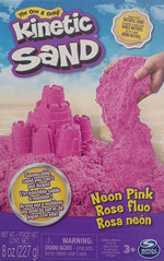 Kinetic Sand Master - Zestaw do piaskownicy - neonowy róż (20138721)