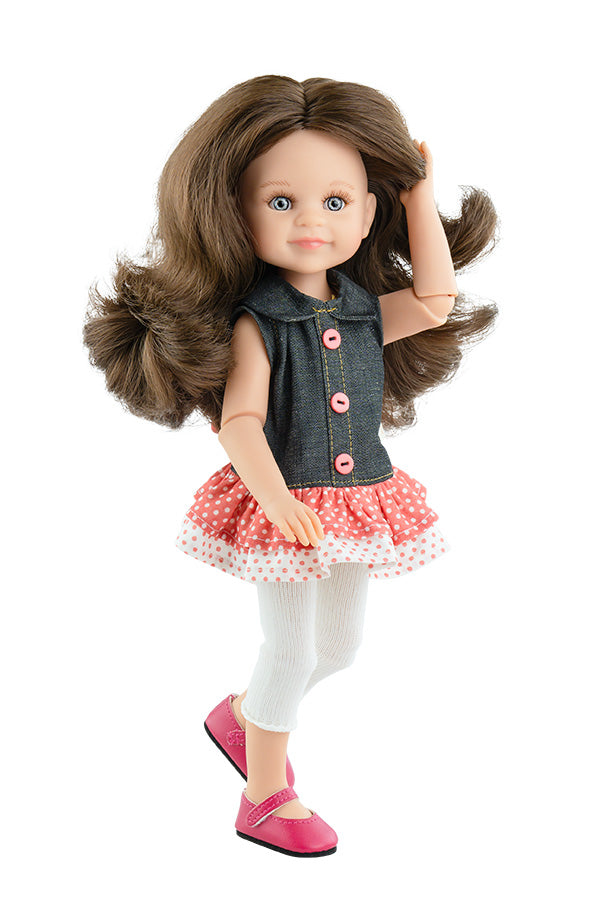 Lalka Las Amigas SALU ARTICULADA 32cm