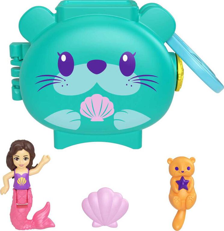 Mattel Polly Pocket Mini - Kompaktowy zestaw z chomikiem (HKV48)