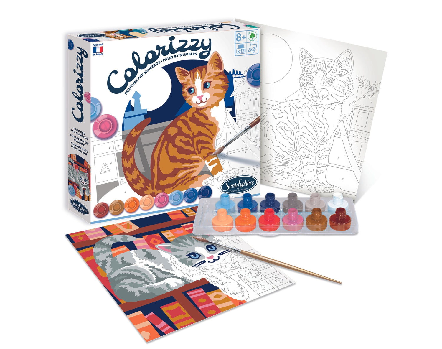 Colorizzy Malowanie po numerach Kot