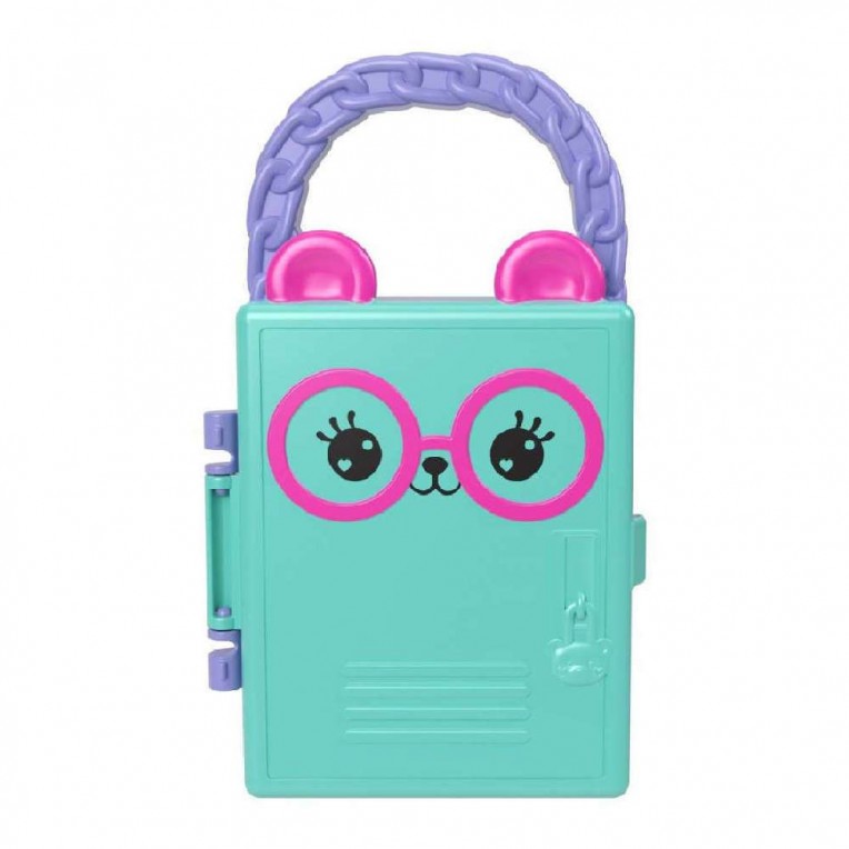 Mattel Polly Pocket - Lil' Styles Case turkusowy (HTV02)