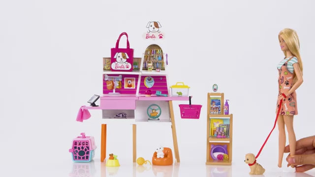 Mattel Barbie - Trgovina s hišnimi ljubljenčki (GRG90)