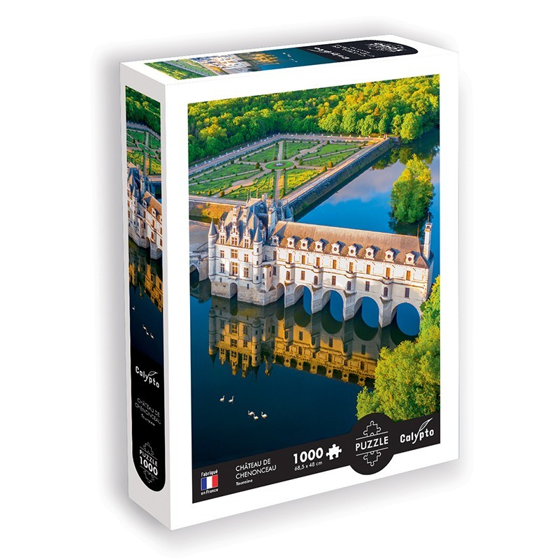 Puzzle 1000 sztuk - Region - Zamek Chenonceau - Touraine