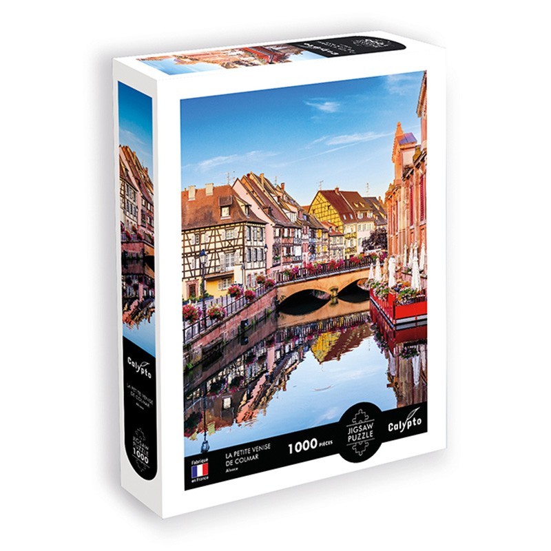 Puzzle 1000 sztuk - La Petite Venise De Colmar - Alzacja