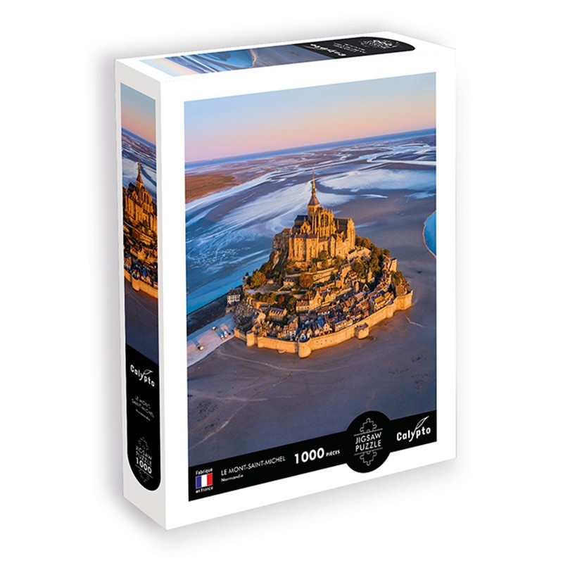 Puzzle 1000 sztuk - Krajobraz - Mont Saint-Michel - Normandia