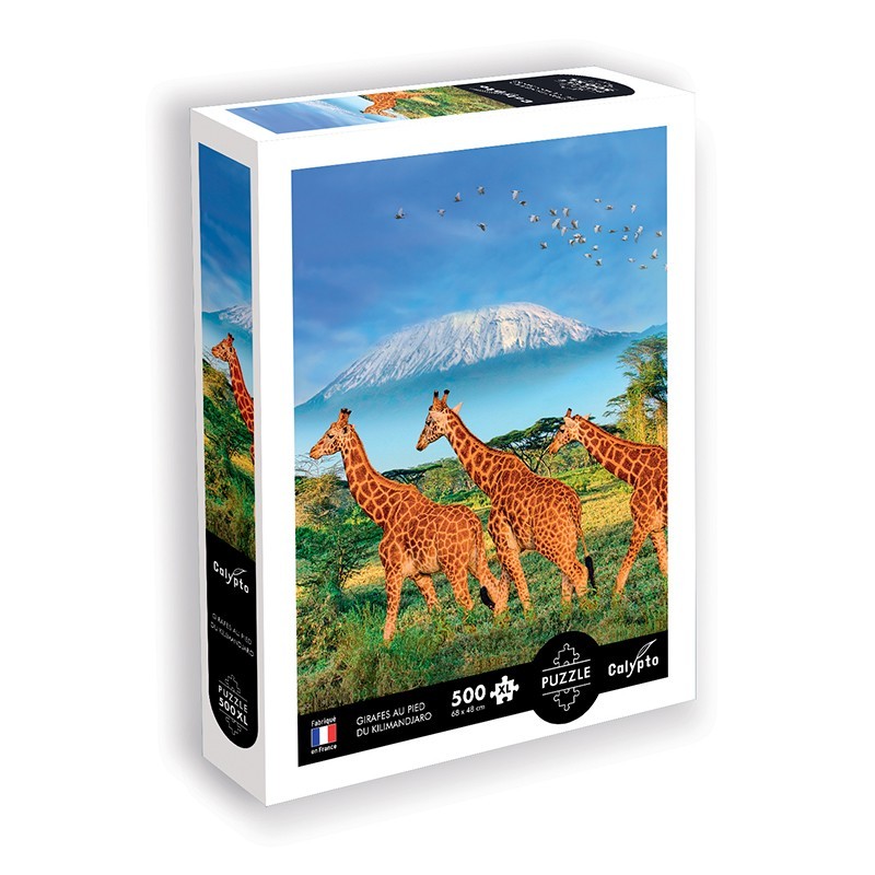 Puzzle 500 sztuk XL - Żyrafa