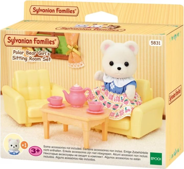 Sylvanian Families – Siedząca dziewczynka niedźwiedzia polarnego