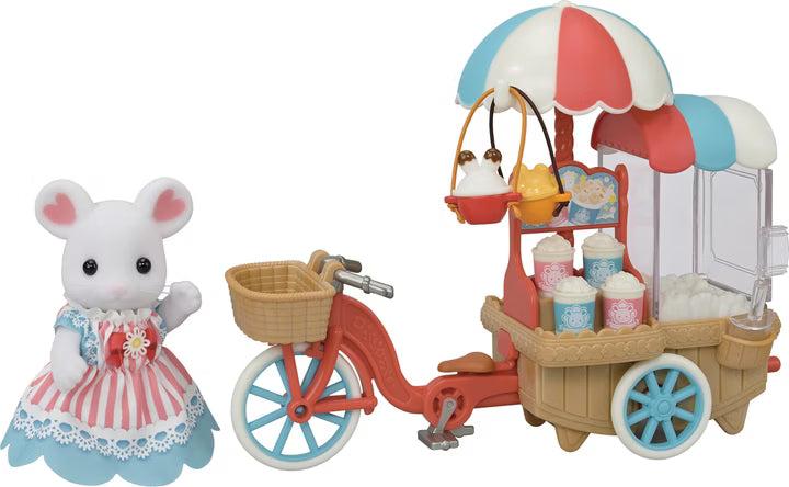 Sylvanian Families – Trójkołowiec do dostawy popcornu