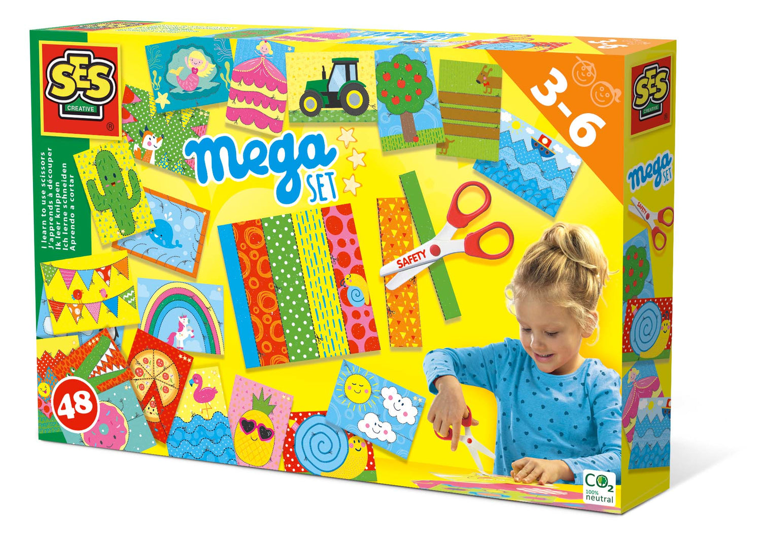 Učim se uporabljati škarje - Mega komplet