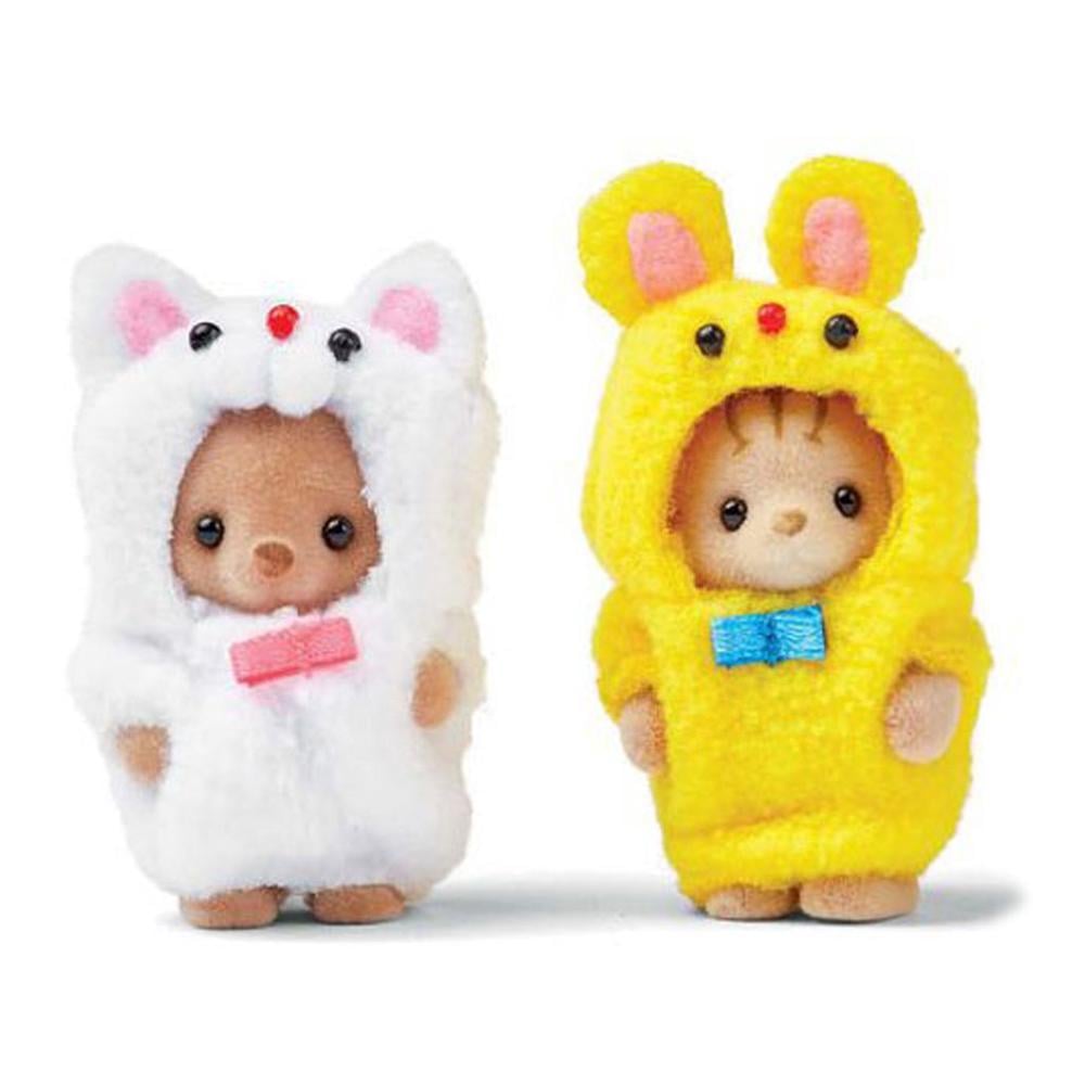 Sylvanian Families - Uroczy kot w kostiumie i szczeniaczek