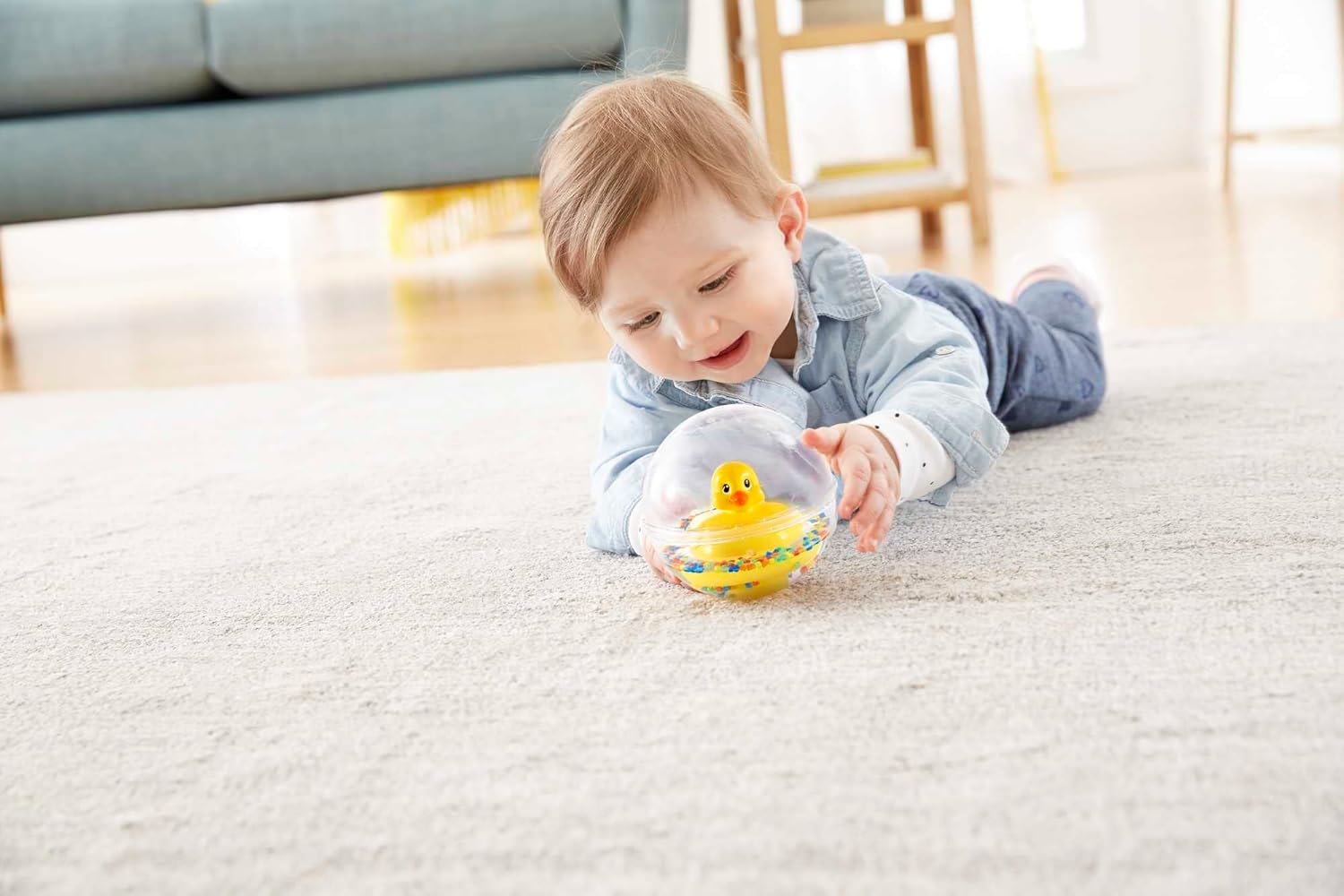 Fisher-Price - Vodne žogice s rumenim račkom (75676)