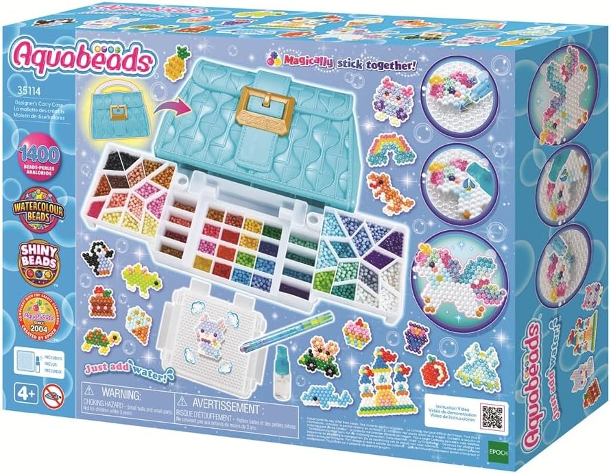 Aquabeads Designers Carry Case – kreatywna walizka do przenoszenia