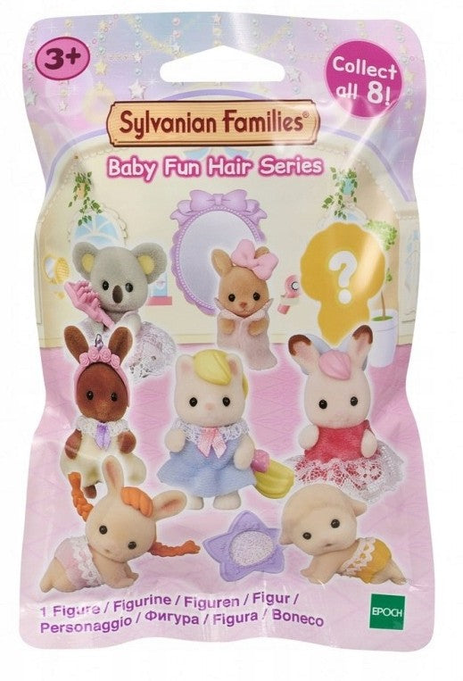 Sylvanian Families – Seria Baby Fun Hair 5657, losowa
