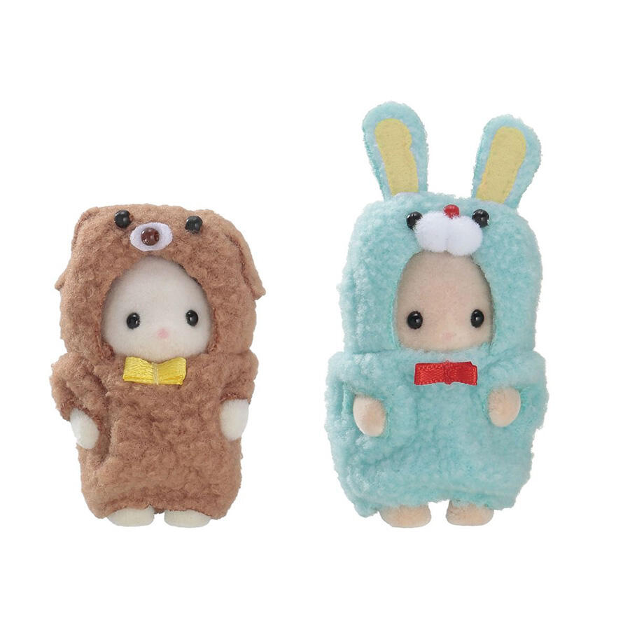Sylvanian Families - Uroczy króliczek i piesek w kostiumach