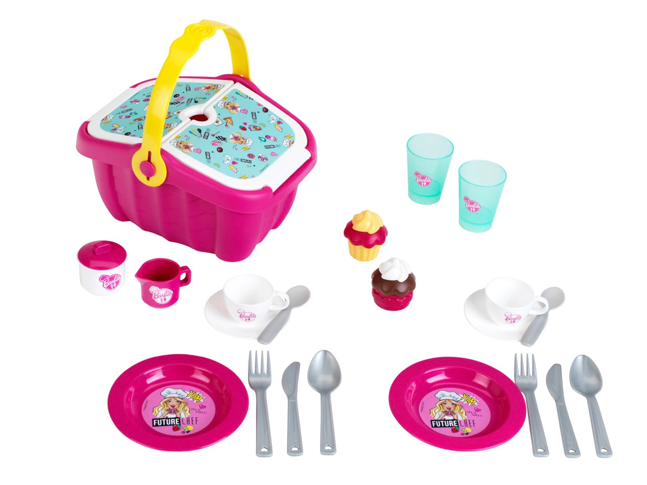 Barbie - Kosz piknikowy z akcesoriami