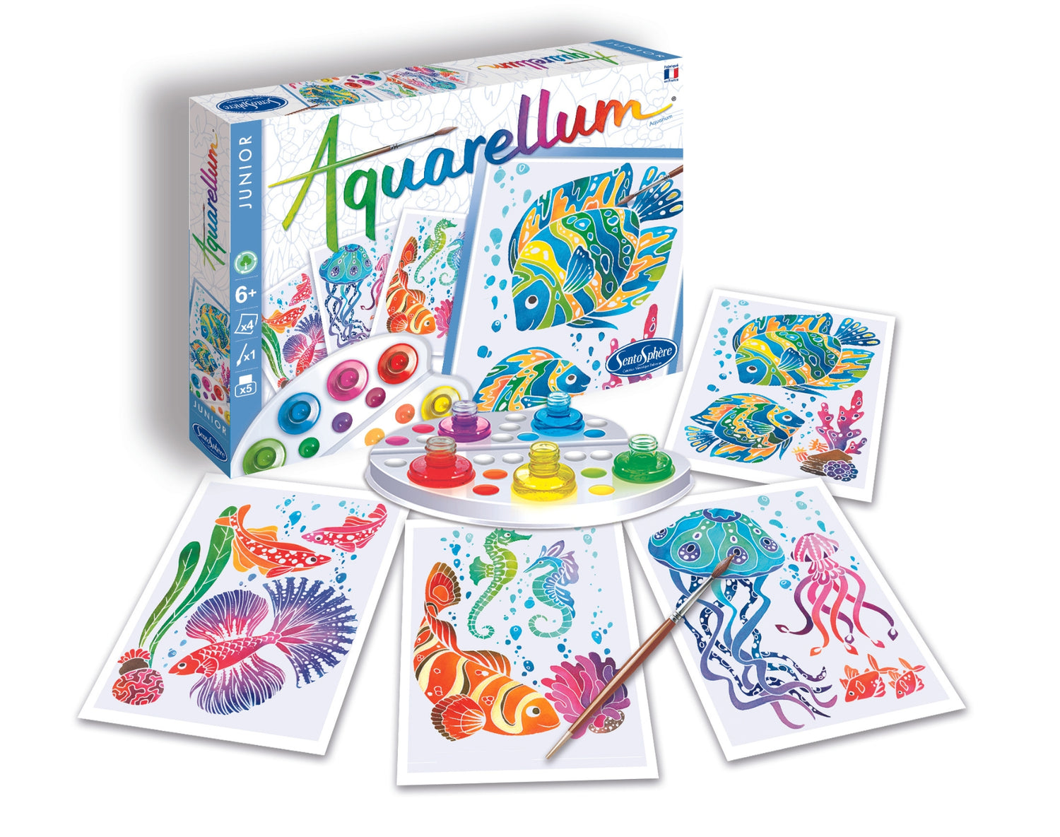 Obrazy - Aquarellum Junior - Akwarium