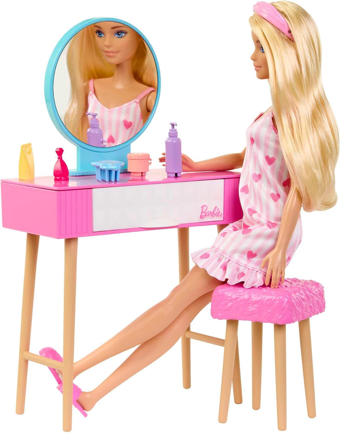 Mattel Barbie - Spalnica s punčko (HPT55)