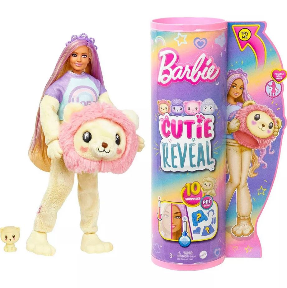 Mattel Barbie: Cutie Reveal - Lew (HKR06)