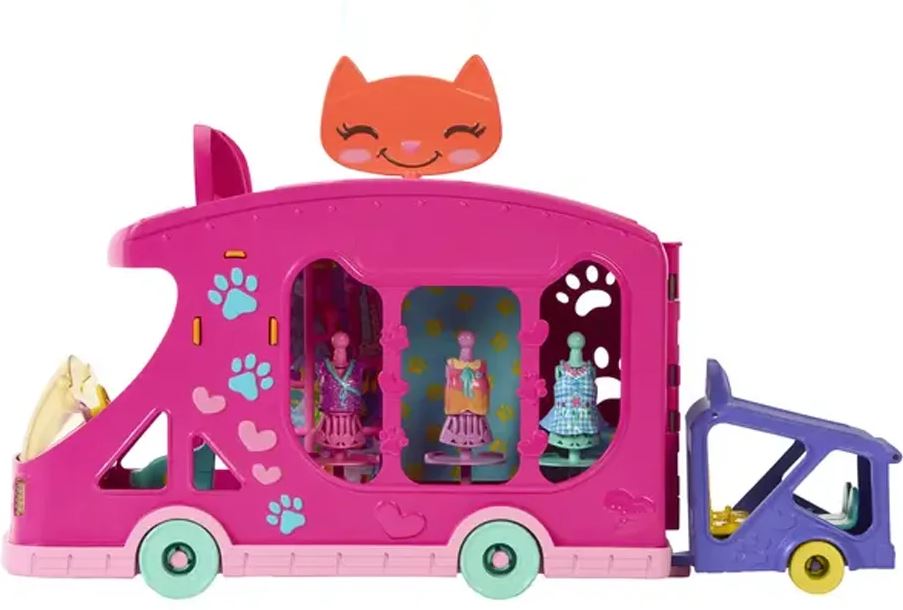 Mattel Enchantimals Glam Party - Modny ciężarówka (HPB34)