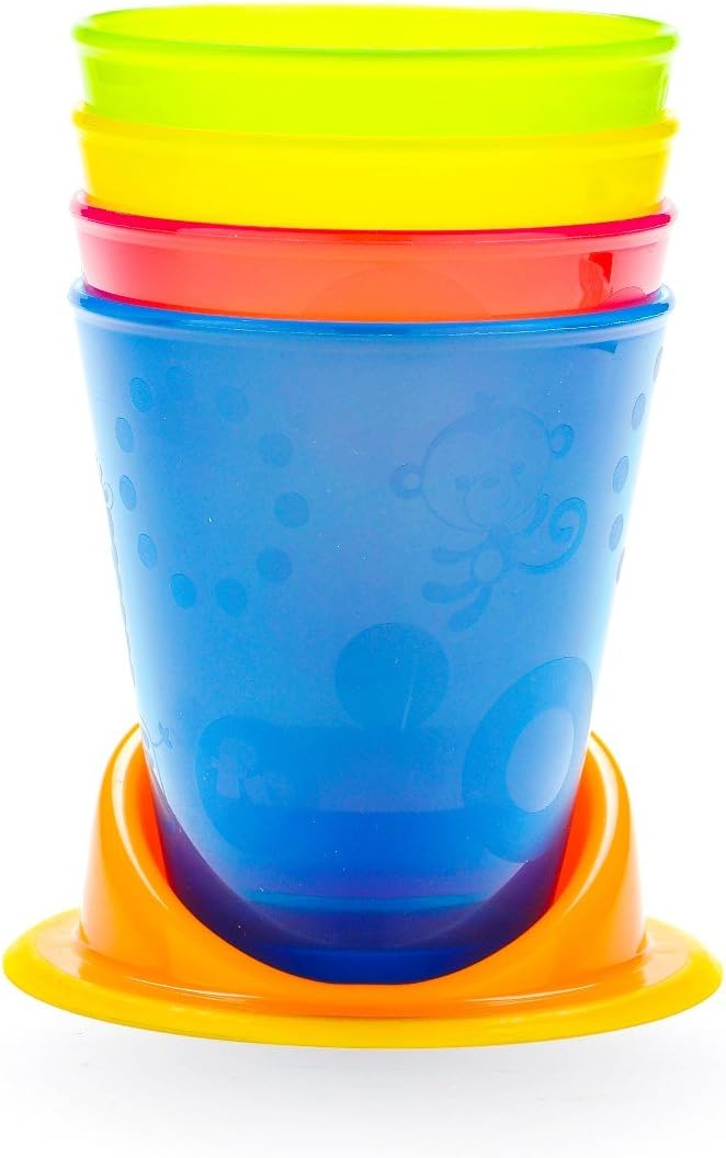 Fisher-Price - Proste celowanie: Kubki i podkładki (4 kubki) (Y3536)