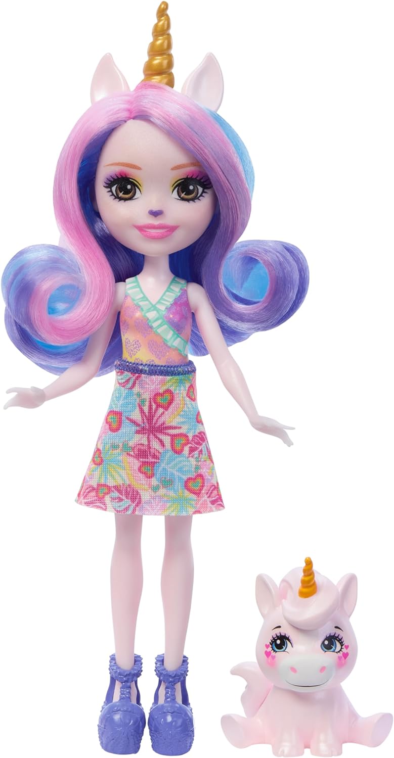 Mattel Enchantimals - Ulia Jednorożec & Pacifica (HRX84)