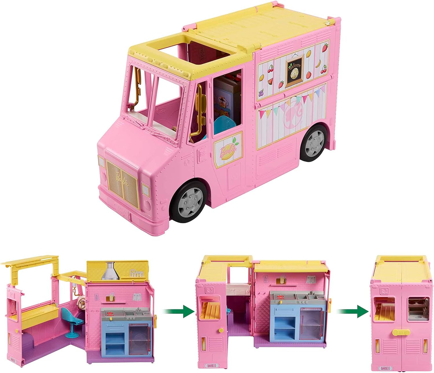 Mattel Barbie - Ciężarówka z lemoniadą (HPL71)
