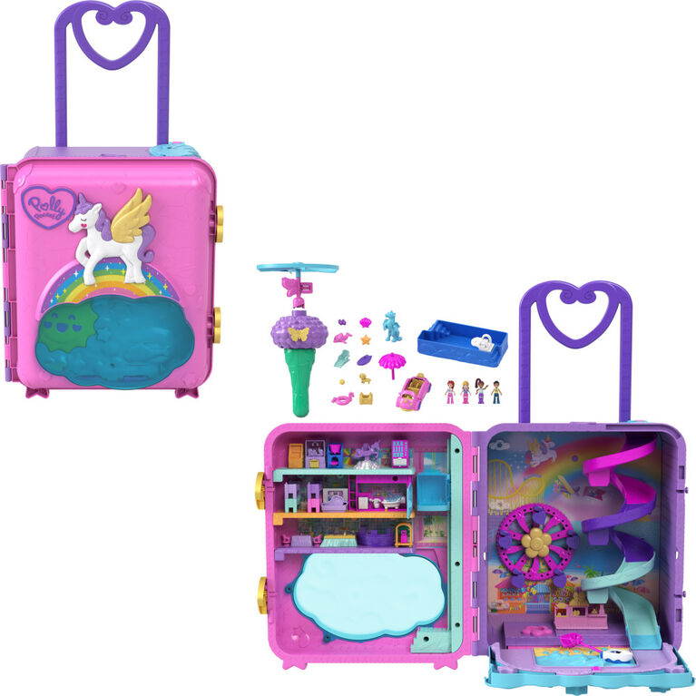 Mattel Polly Pocket: Pollyville - Resort Roll Away zestaw do zabawy (HKV43)