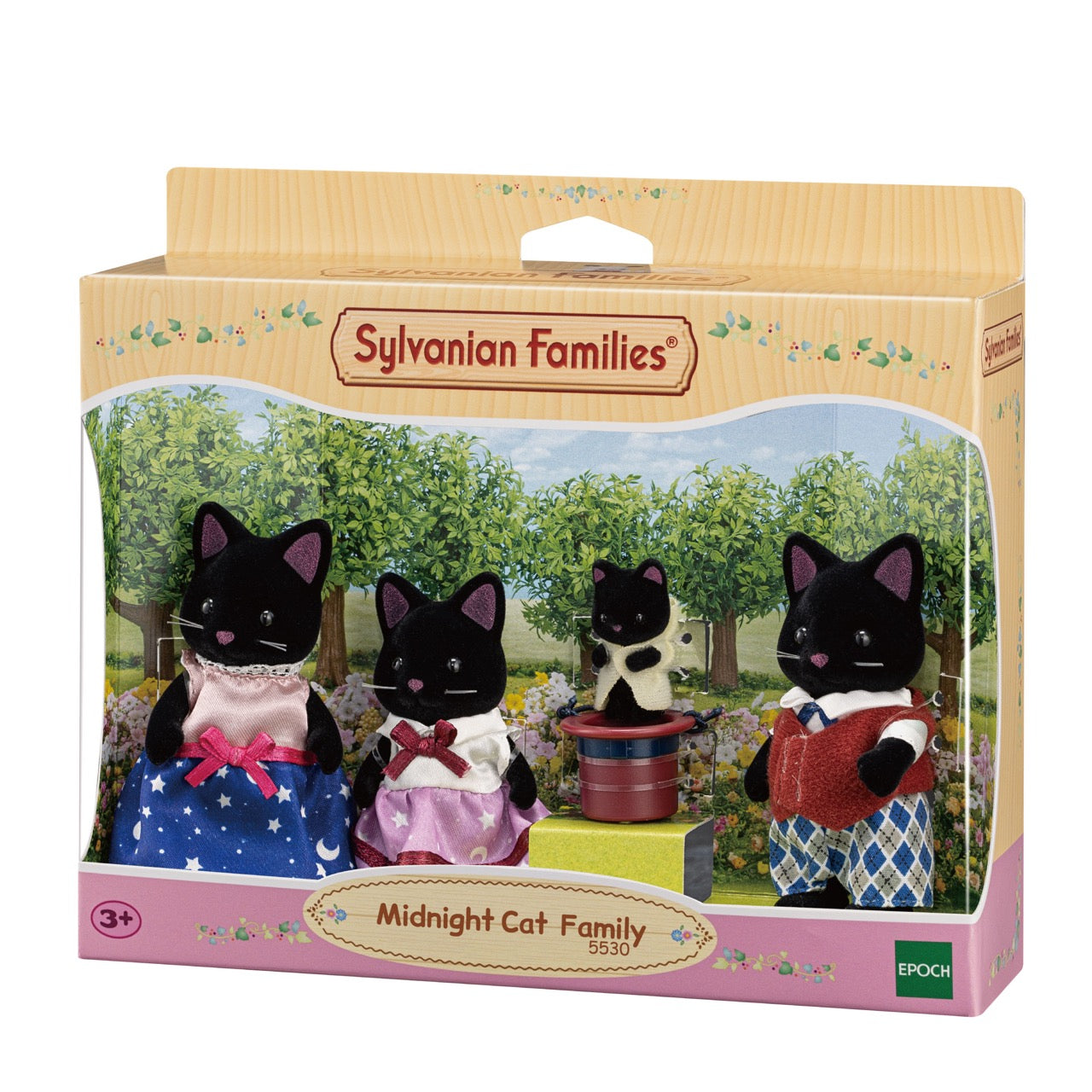 Sylvanian Families - Družina polnočnih mačk