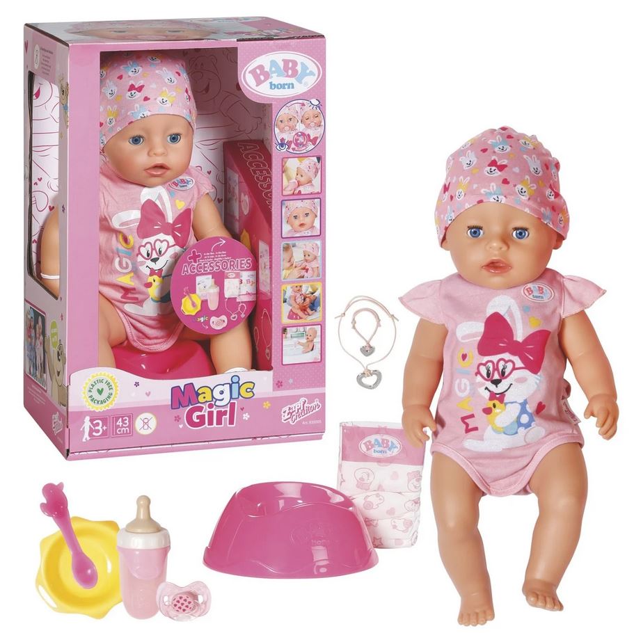 Baby Born - Magiczna dziewczynka (43 cm) (835005-116122)