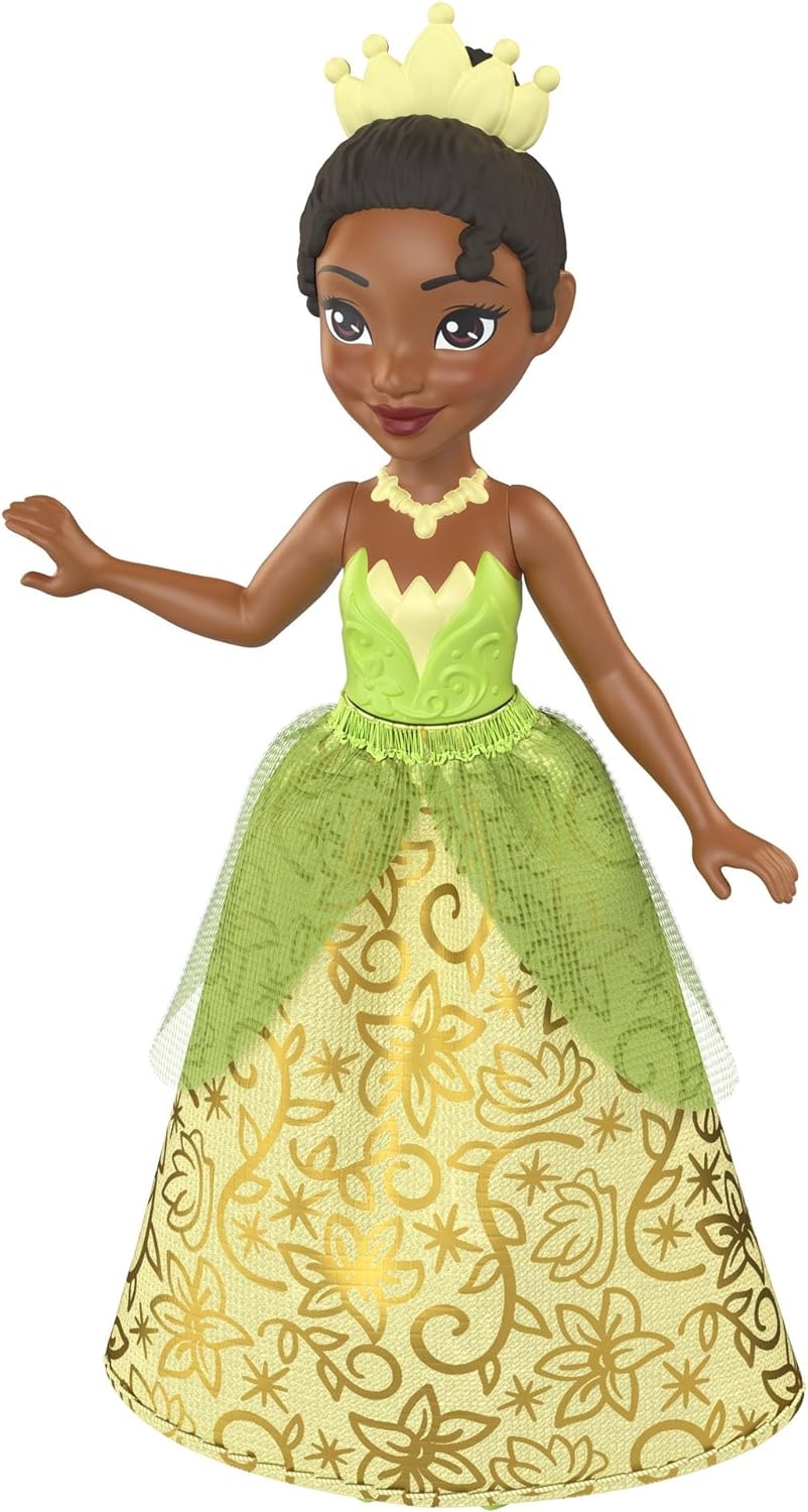 Mattel Disney Princess - Mała księżniczka Tiana (9cm) (HLW71)
