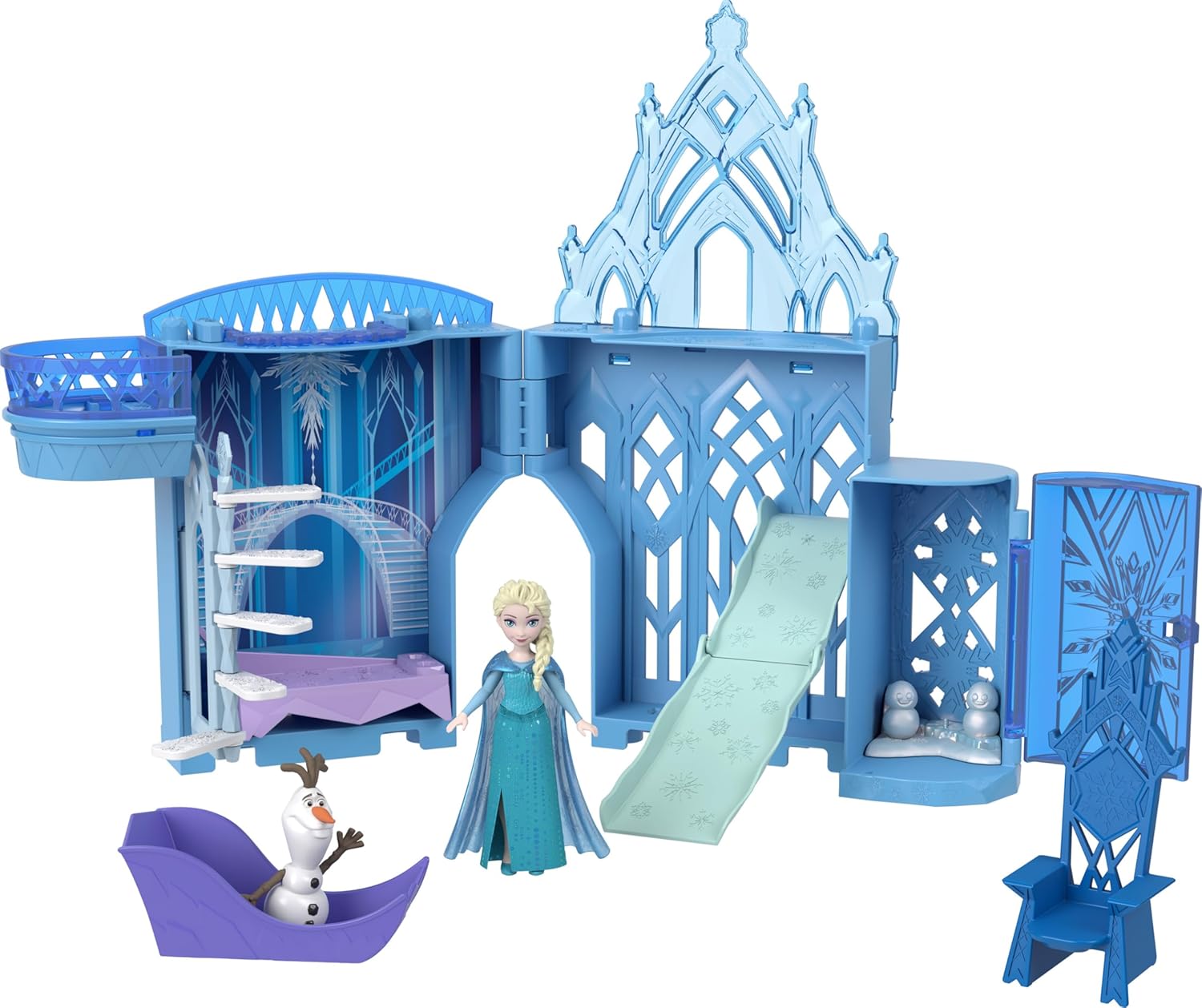 Mattel Disney Princess: Zgodba Stackers - Lodowa pałac Elsie (HLX01)