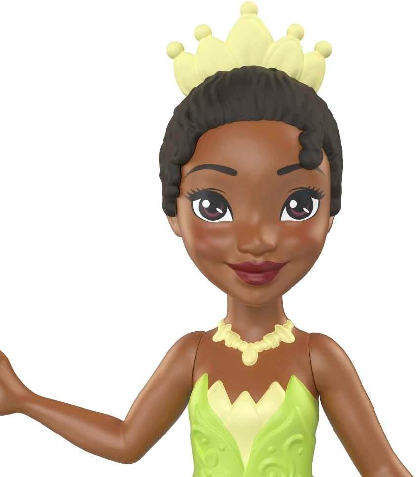 Mattel Disney Princess - Mała księżniczka Tiana (9cm) (HLW71)