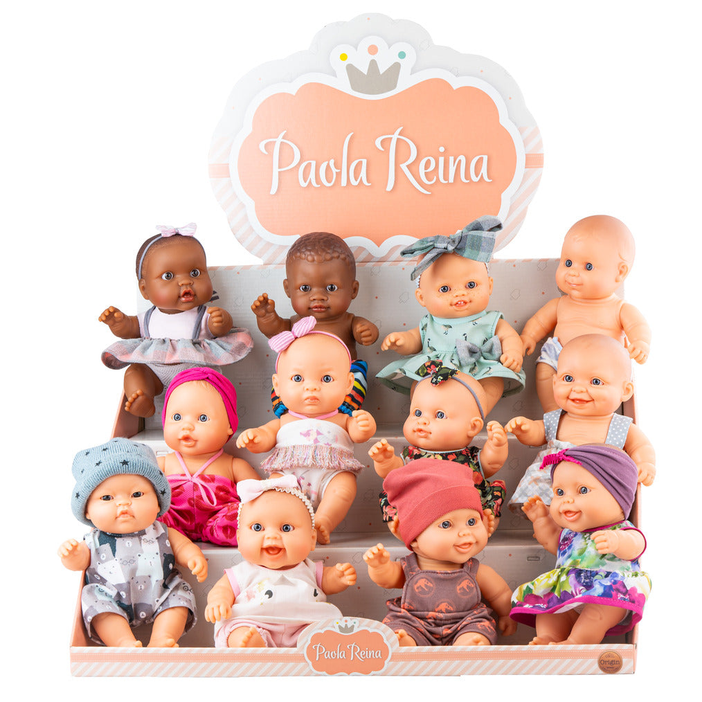 Paola Reina – Zestaw 12 Uroczych Lalek Kolekcjonerskich