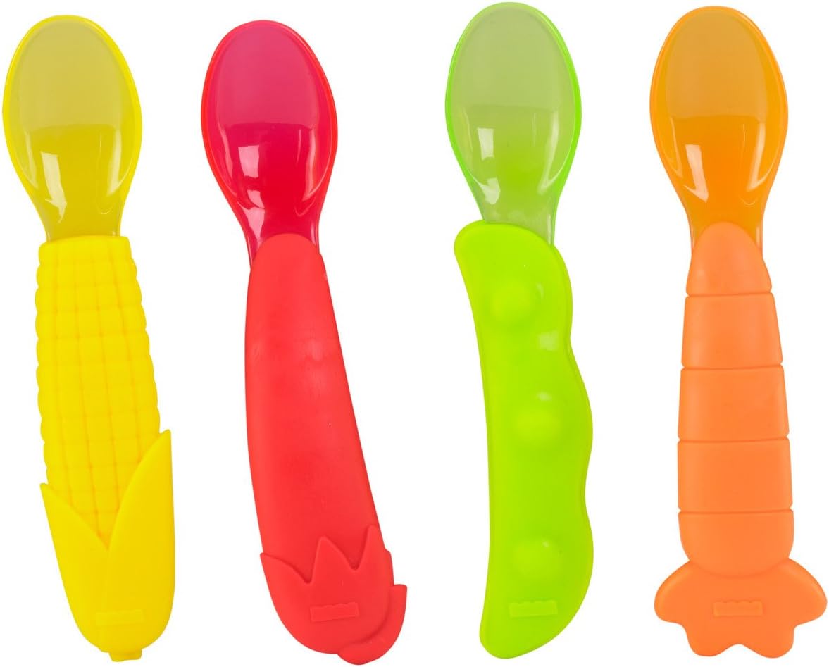 Fisher-Price - Łyżeczki z Miękkim Uchwyt (4 SZTUKI) (Y3508)